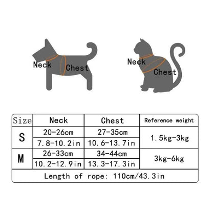 Soft Cat & Small Dog Vest Harness