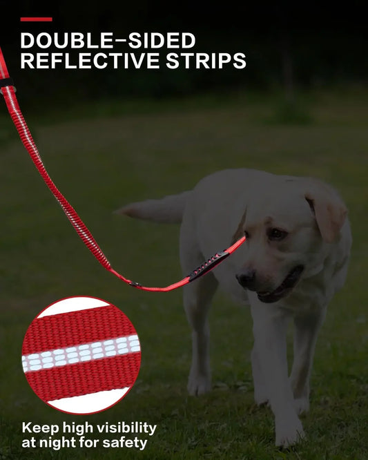 Tactical Heavy-Duty Bungee Dog Leash