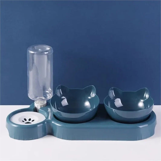 Auto Feeder & Water Bowl Combo
