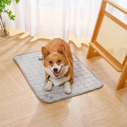 Ice-Silk Cooling Pet Mat