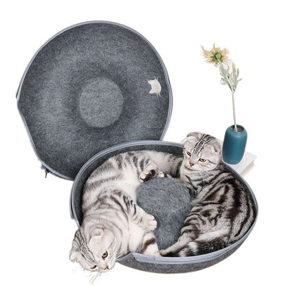 Donut Cat Tunnel Bed