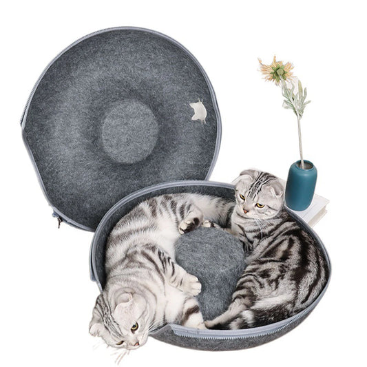 Donut Cat Tunnel Bed