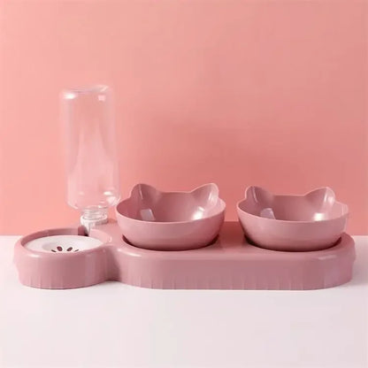 Auto Feeder & Water Bowl Combo