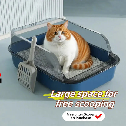 High-Sided Cat Litter Tray