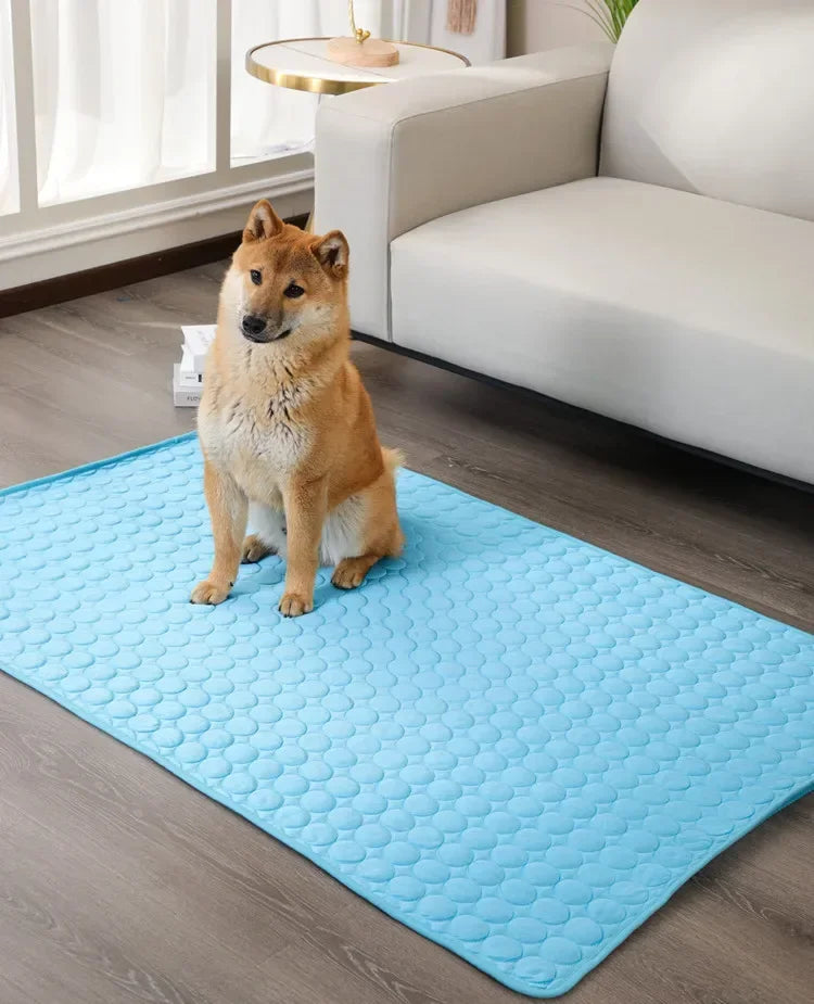 Ice-Silk Cooling Pet Mat