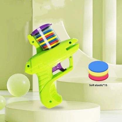 Turnip Foam Frisbee Cat Play Gun