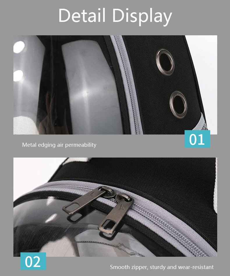 Bubble Window Pet Carrier Backpack