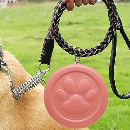 Portable Snap-Lid Travel Pet Bowl