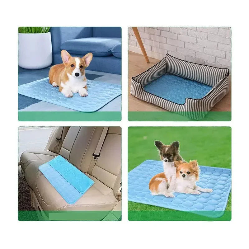 Ice-Silk Cooling Pet Mat