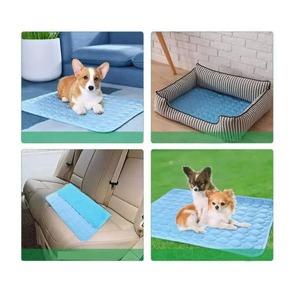 Ice-Silk Cooling Pet Mat