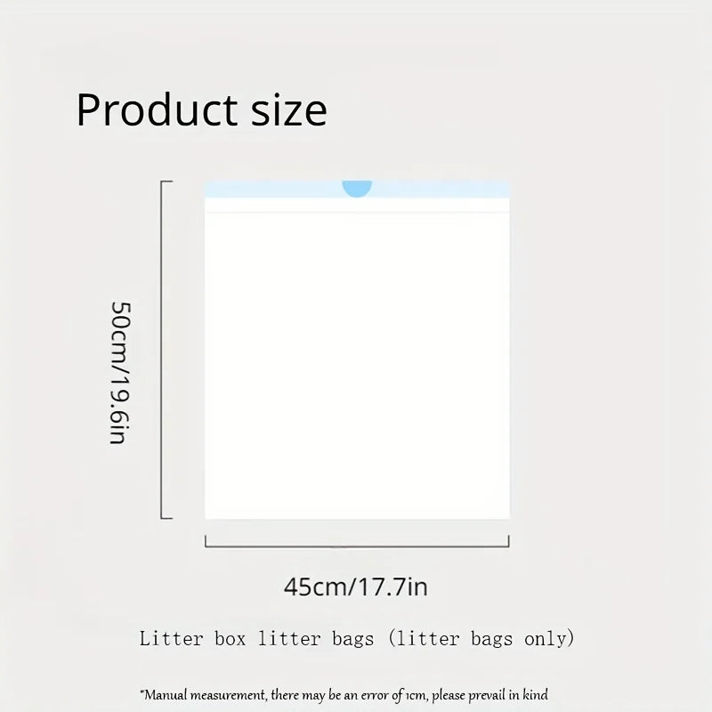 Self-Cleaning Litter Box Replacement Bags