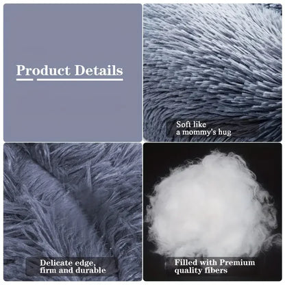 Plush Donut Calming Pet Bed — view 4