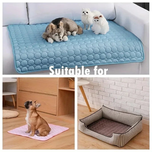 Ice-Silk Cooling Pet Mat