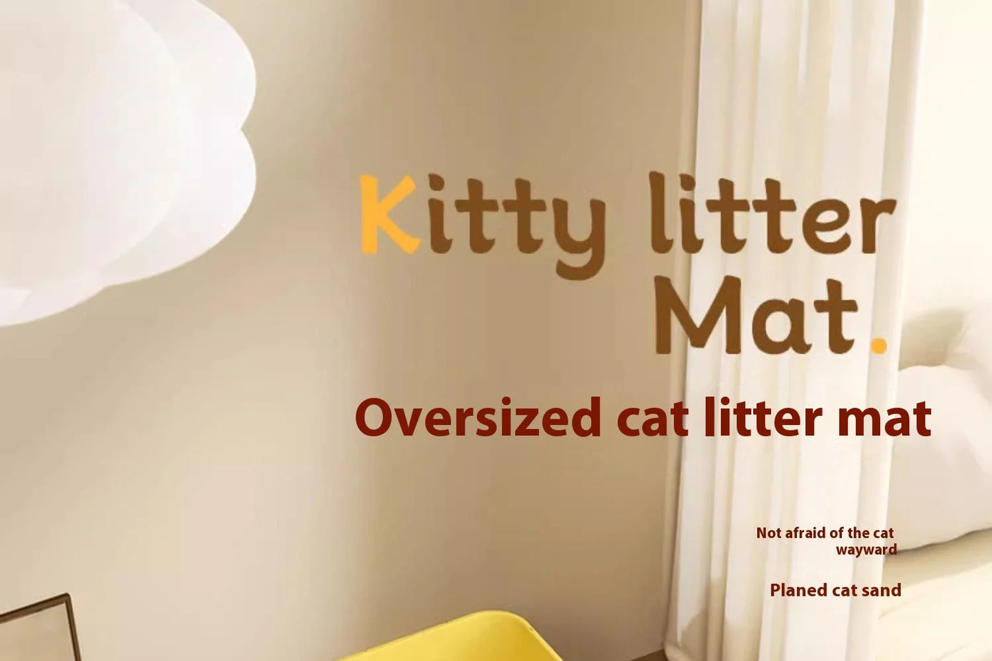 Heavy-Duty Waterproof Litter Mat