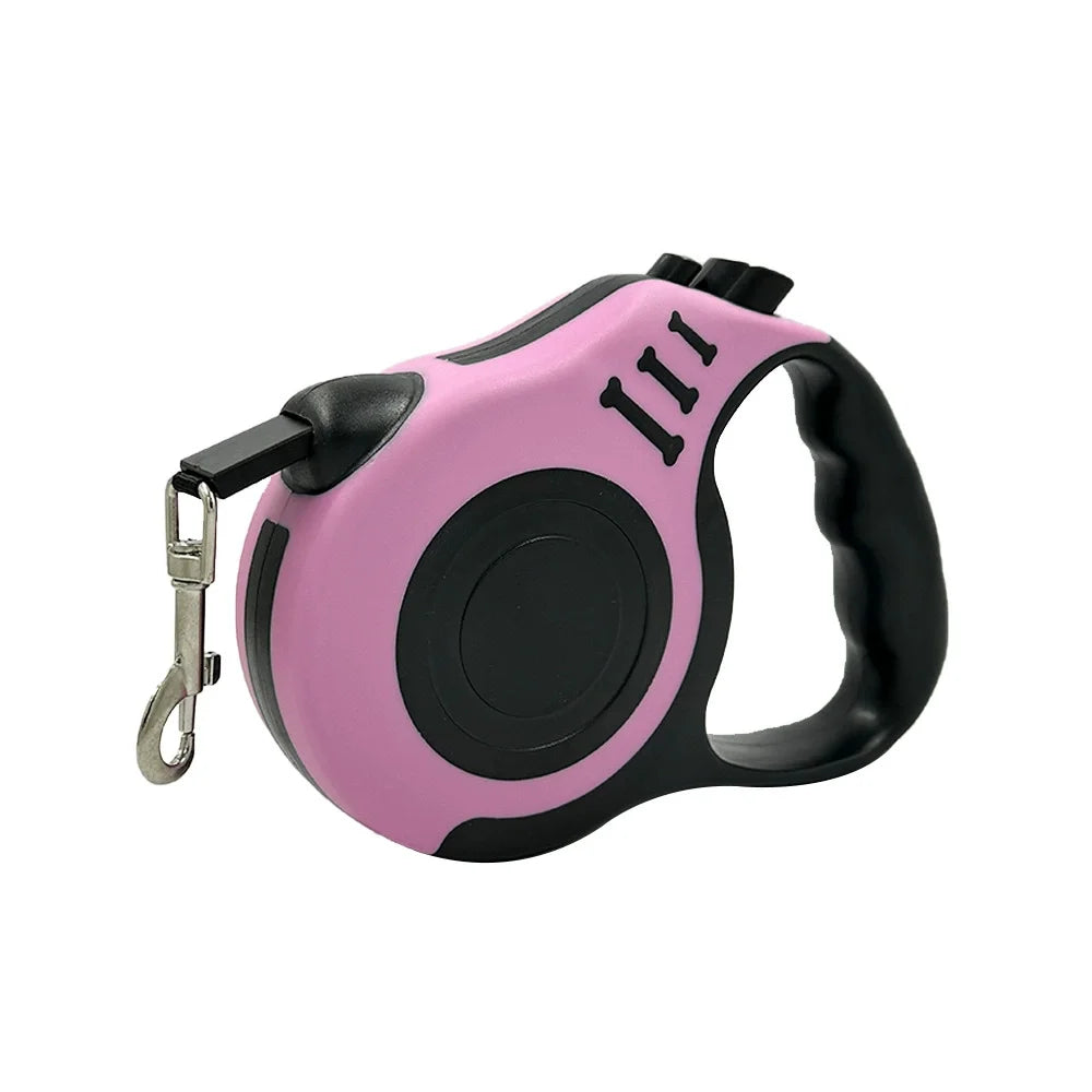 Braided Nylon Retractable Dog Lead