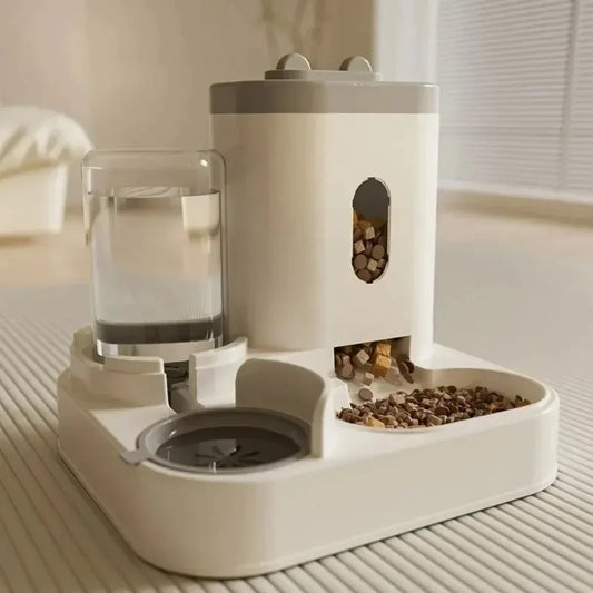 Auto Feeder & Water Fountain Station