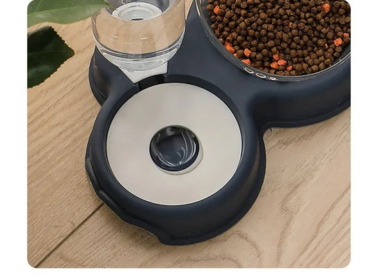 Auto Feeder & Water Bowl Combo