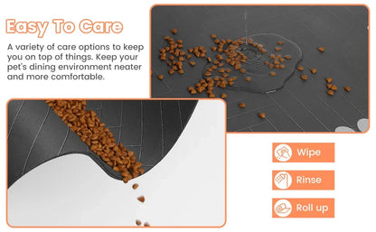 Absorbent Anti-Spill Pet Feeding Mat