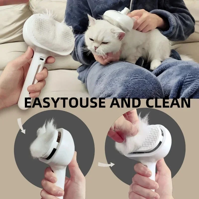 Steam-Spray Grooming Comb