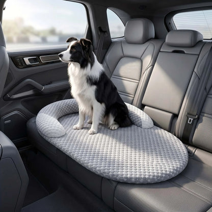 Oval Ice-Silk Cooling Pet Bed