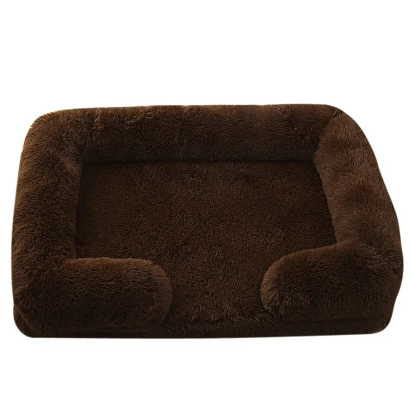 Plush Winter Dog Sofa Bed