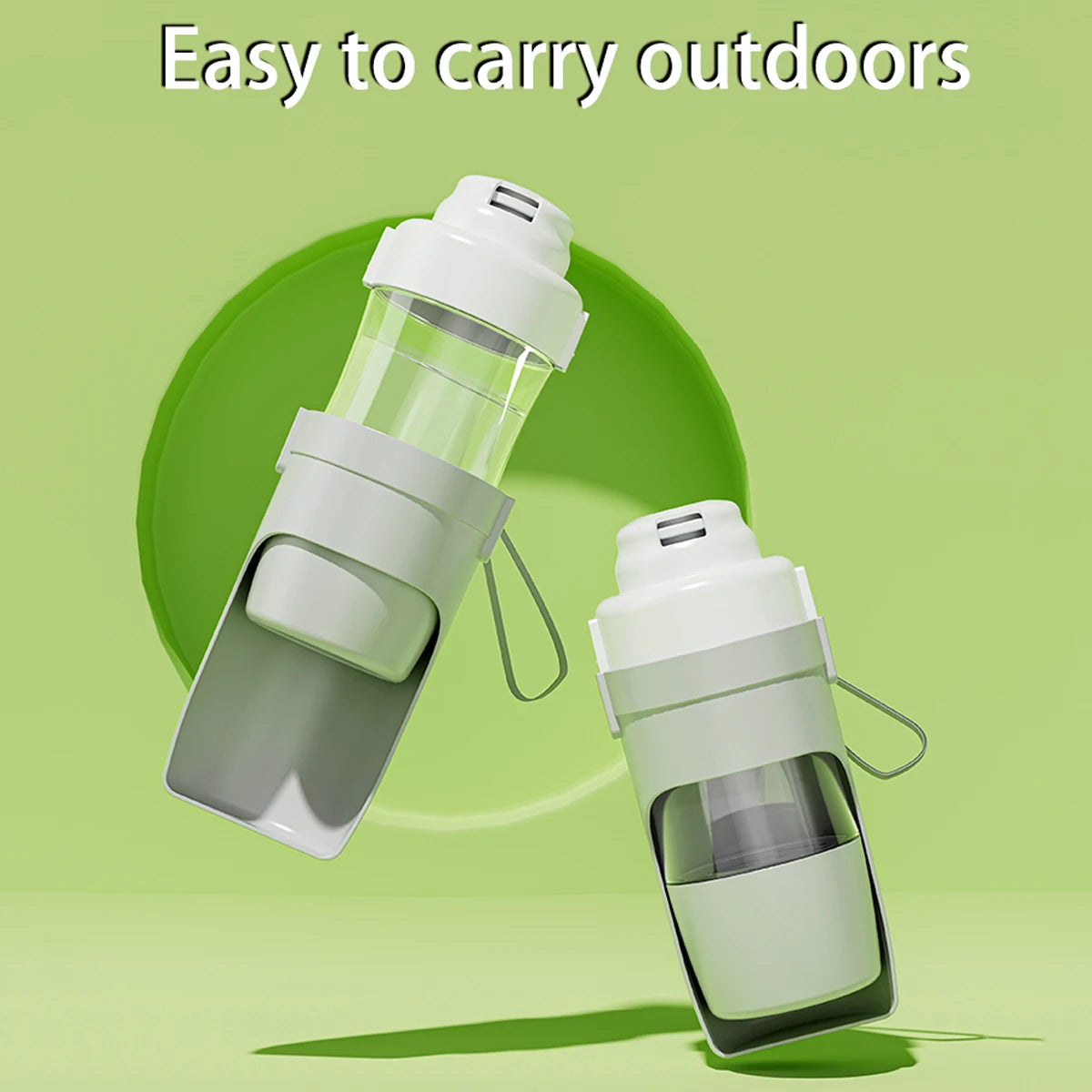 2-in-1 Food & Water Travel Bottle