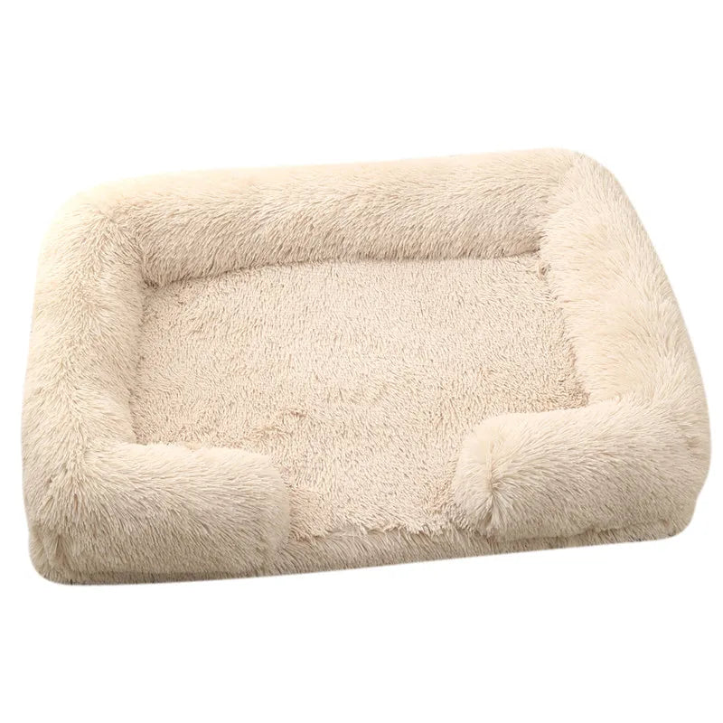 Plush Winter Dog Sofa Bed