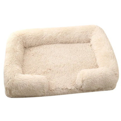 Plush Winter Dog Sofa Bed