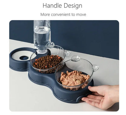 Auto Feeder & Water Bowl Combo