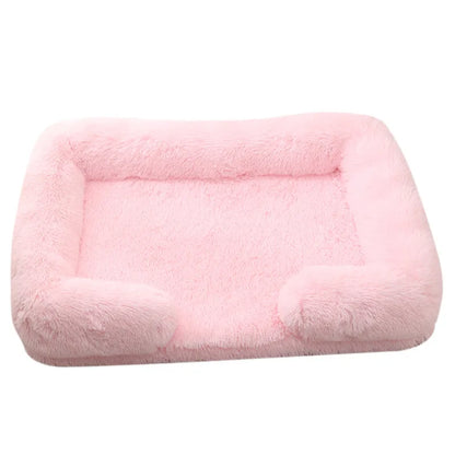 Plush Winter Dog Sofa Bed