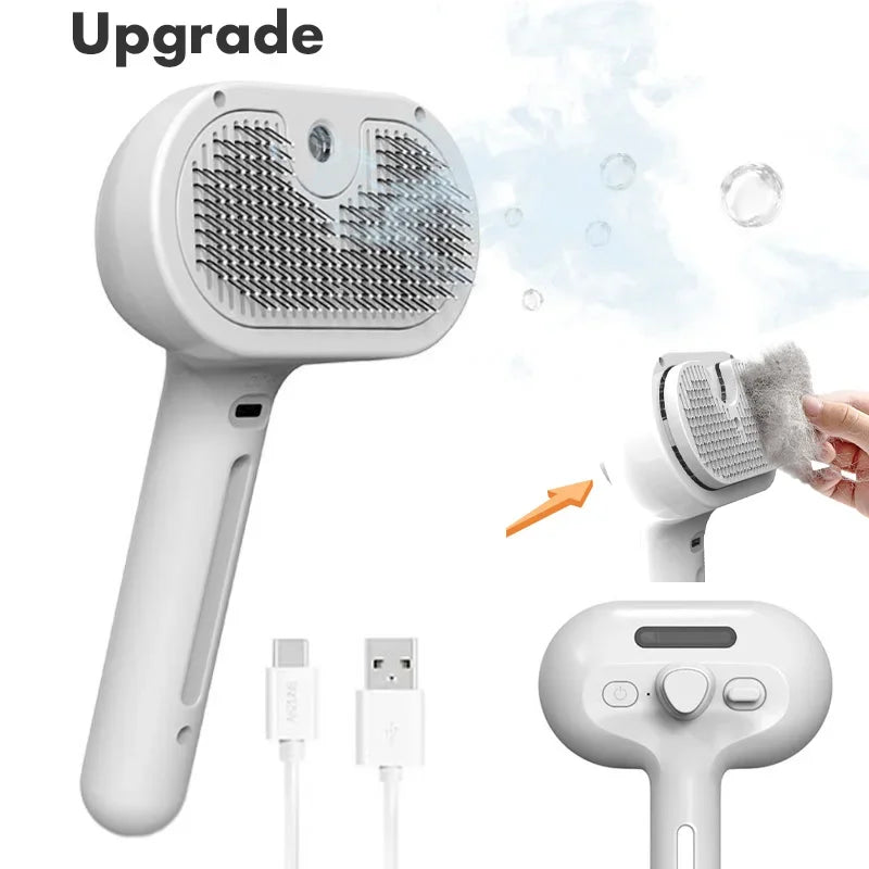 Steam-Spray Grooming Comb