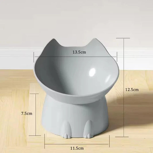 Raised Anti-Tip Pet Bowl