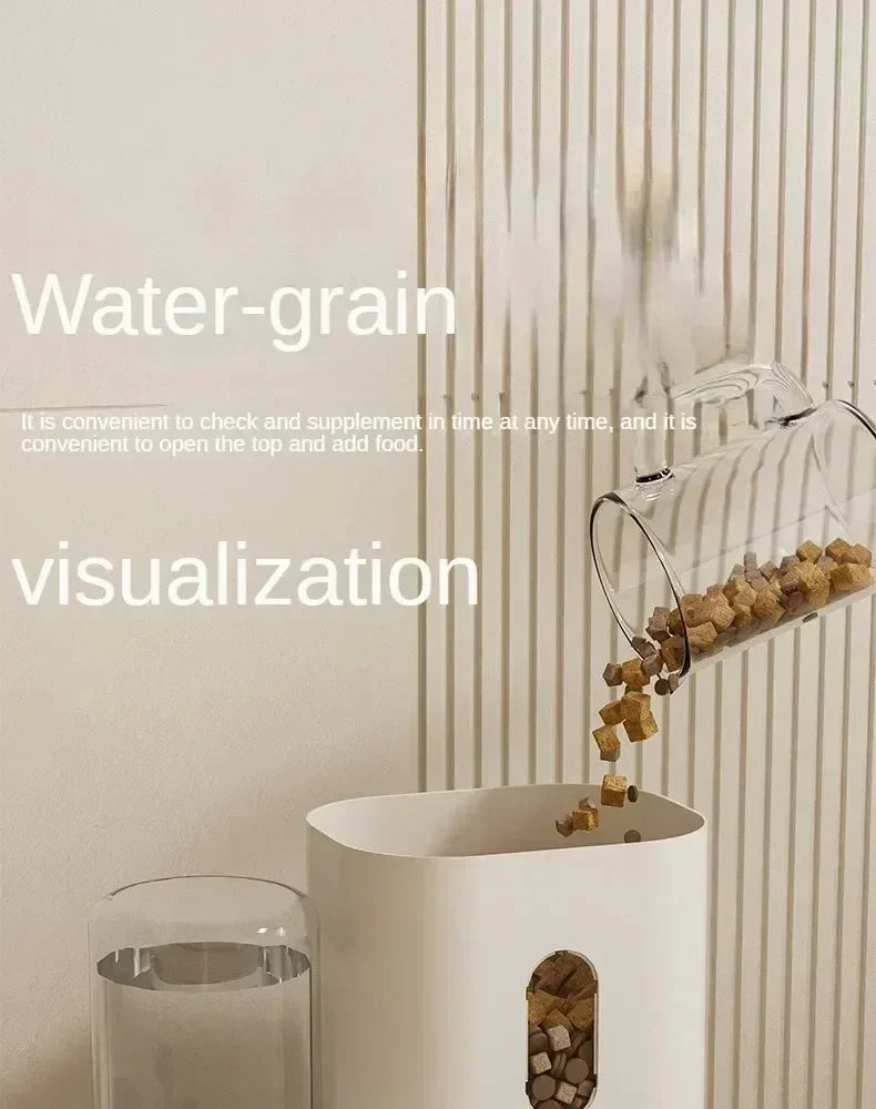 Auto Feeder & Water Fountain Station