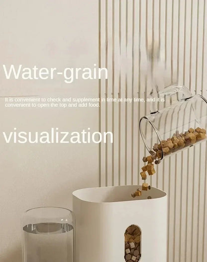 Auto Feeder & Water Fountain Station