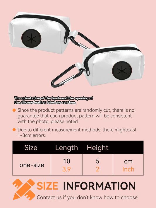 Designer Poop Bag Holder & Dispenser
