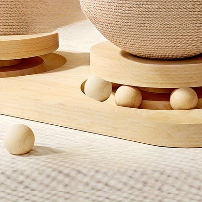 Coconut Palm Cat Activity Tower