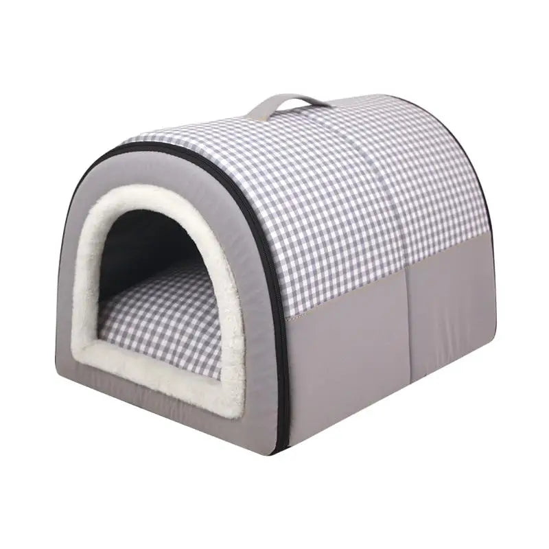Foldable Soft Pet Sleeping Cave