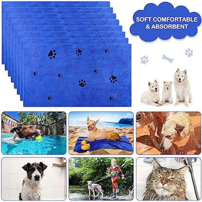 Microfibre Quick-Dry Dog Bath Towel