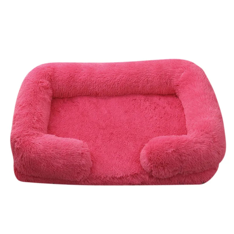 Plush Winter Dog Sofa Bed