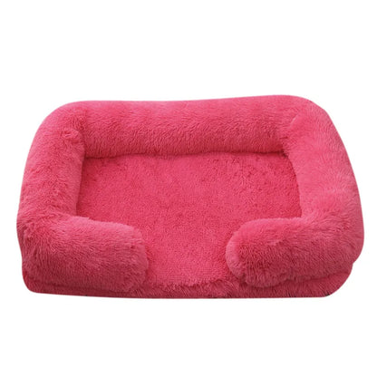 Plush Winter Dog Sofa Bed