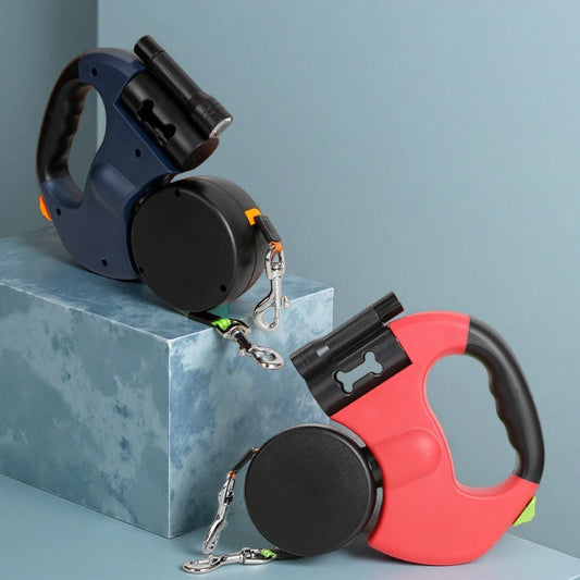 Retractable LED Dual Dog Leash — view 2
