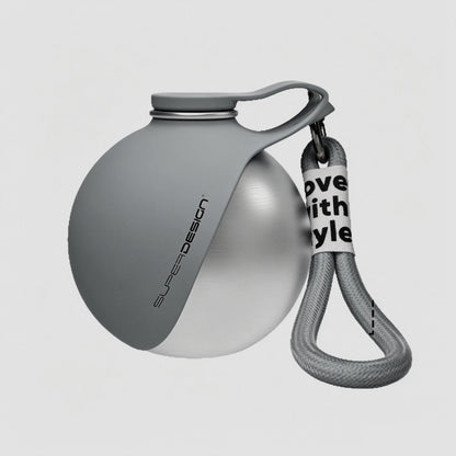 Stainless Steel Dog Water Bottle & Bowl