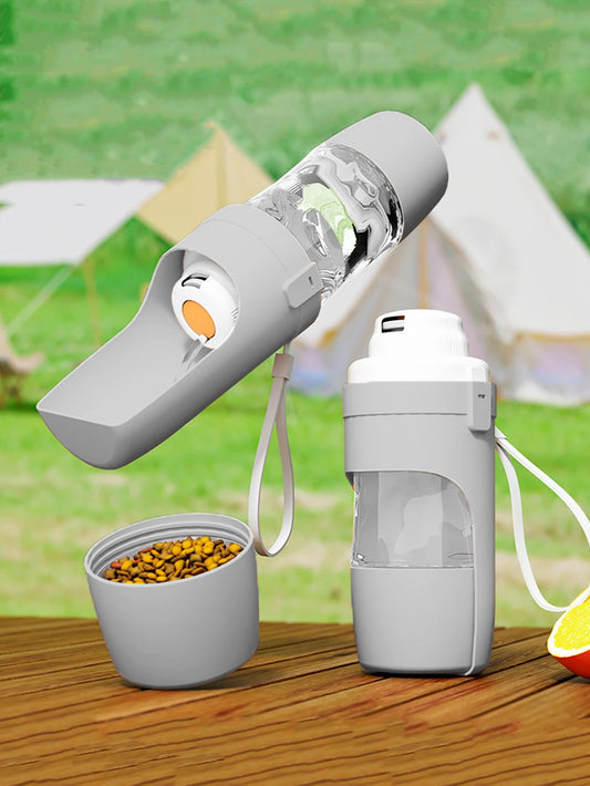 2-in-1 Food & Water Travel Bottle