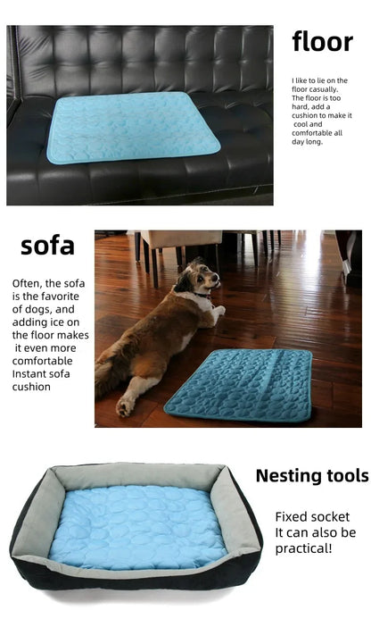 Ice-Silk Cooling Pet Mat
