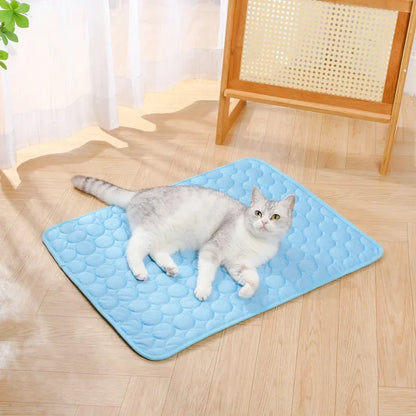 Ice-Silk Cooling Pet Mat