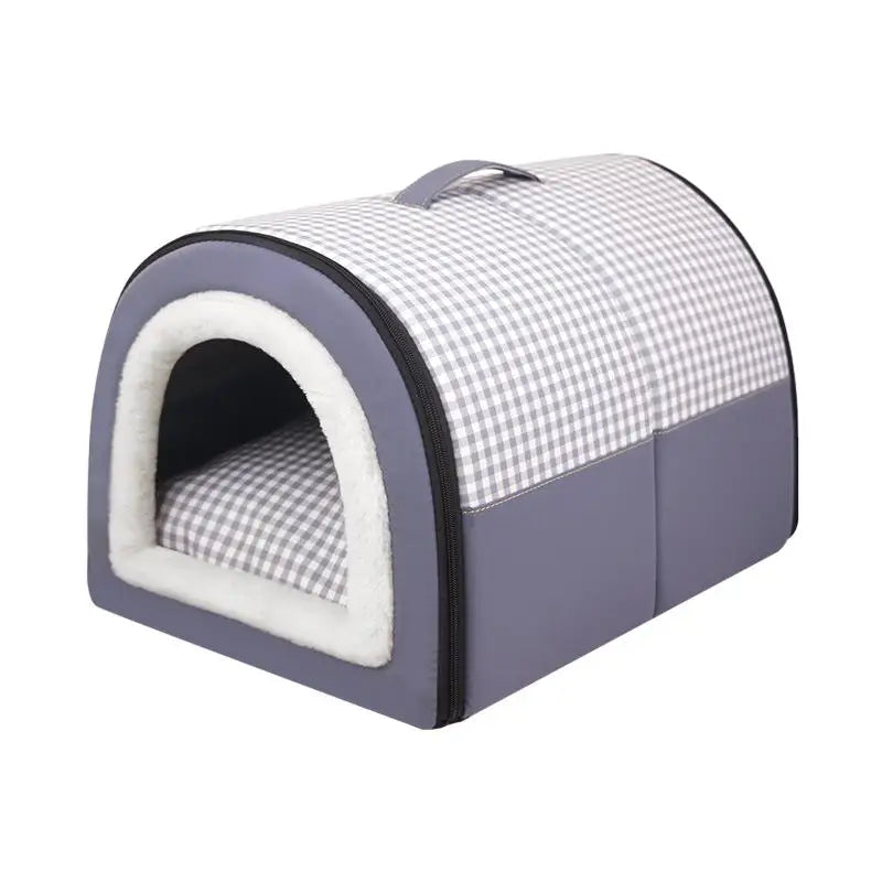 Foldable Soft Pet Sleeping Cave