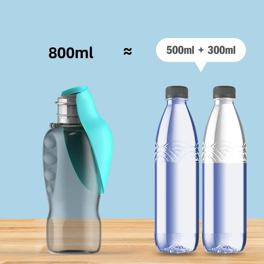 800ml Travel Dog Water Bottle