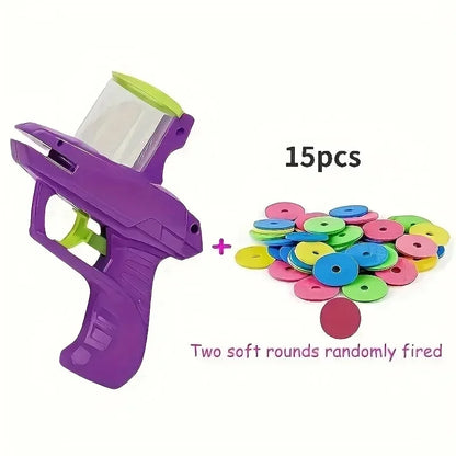 Turnip Foam Frisbee Cat Play Gun