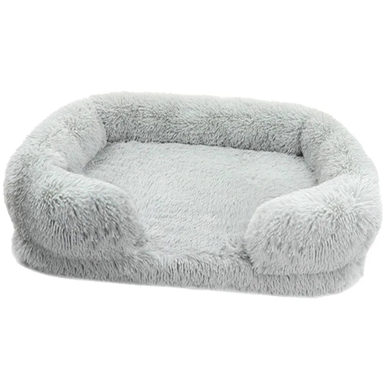 Plush Winter Dog Sofa Bed