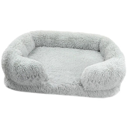 Plush Winter Dog Sofa Bed